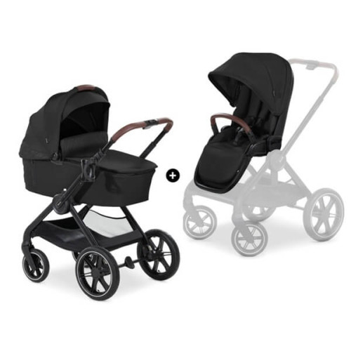 Универсальная коляска 2 в 1 Hauck Walk N Care Air Black